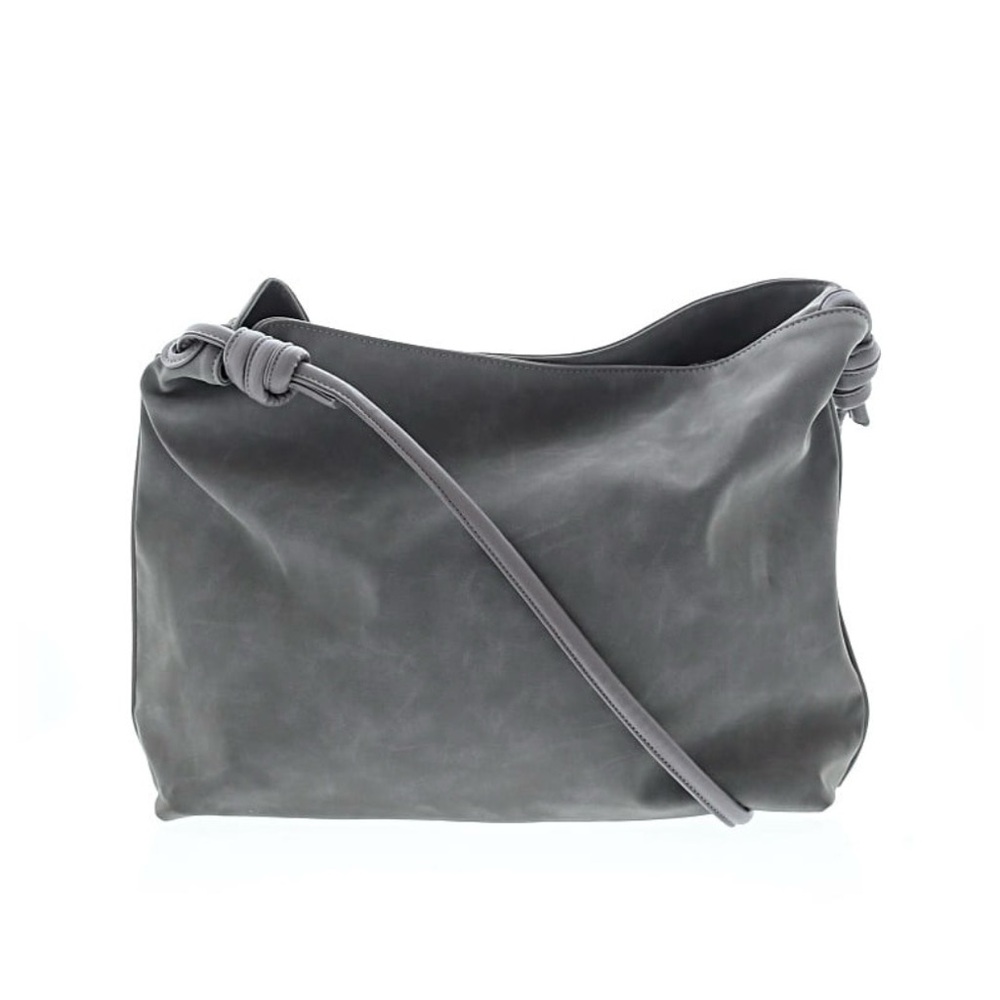 8 Other Reasons | Gray Faux Leather Shoulder Bag